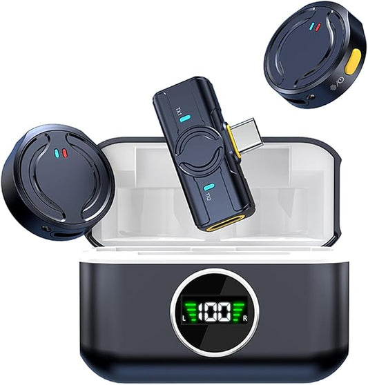 Wireless microphone With charging Cabin