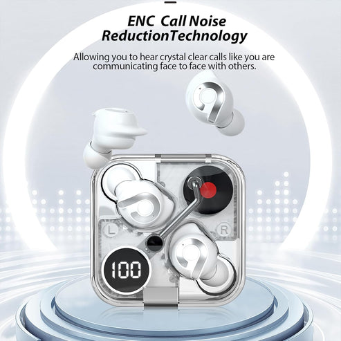 TWS- Transparent Case Earbuds